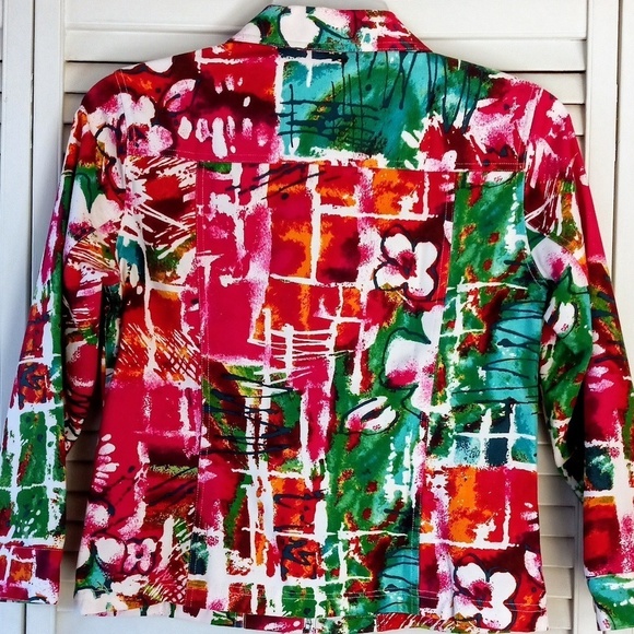 DIAMONDS & PEARLS Colorful Jacket - Picture 3 of 6